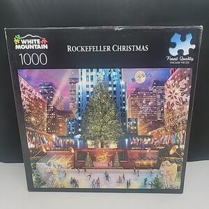 NEW White Mountain Rockefeller Christmas Tree 1000 Piece Puzzle